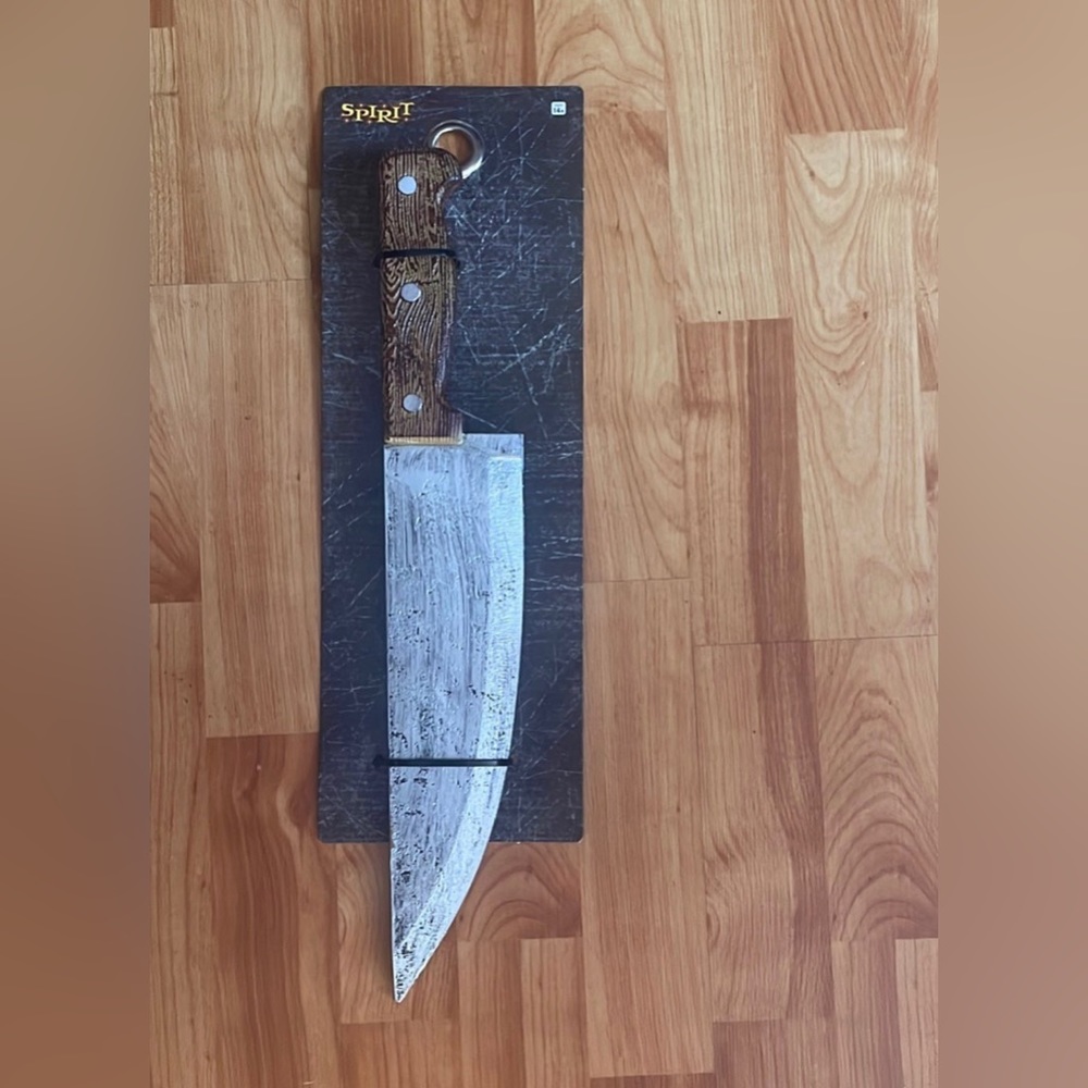 Spirit Halloween Store Realistic Butcher Knife Prop